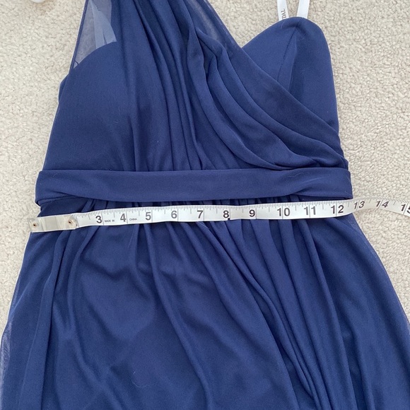 David’s Bridal One Shoulder Dress - Picture 4 of 6